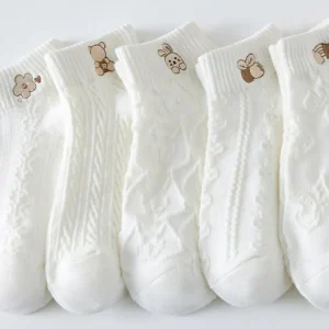 Embroidered Elegance ( 5 Pairs )